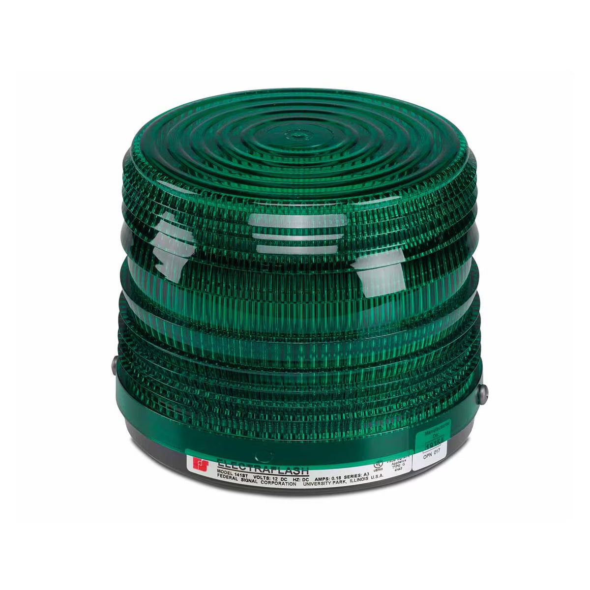 141ST-120G Electraflash® Strobe Warning Lights Green