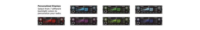 Uniden Bearcat 880 CB Radio with 7 Color Display Backlighting