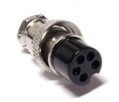 5 PIN CB Microphone Plug