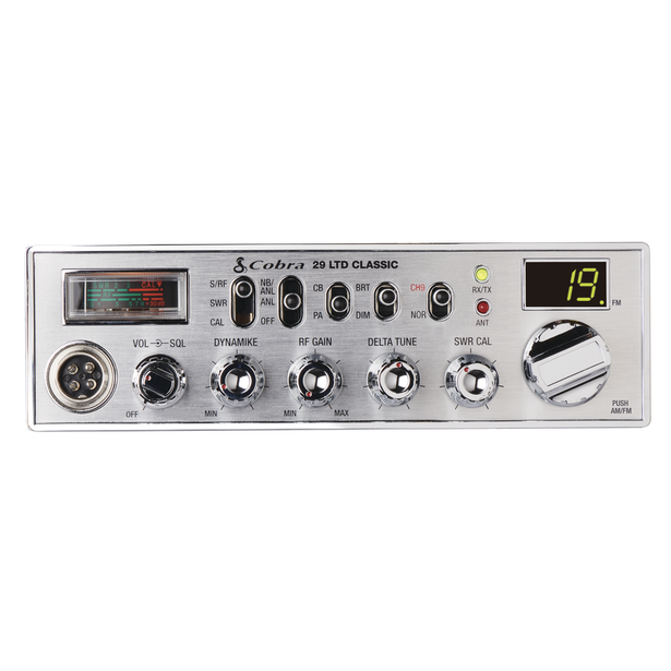 Cobra 29 LTD Chrome CB AM/FM Radio