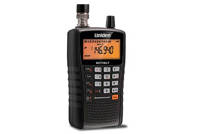 Uniden BC75XLT Handheld Analog Radio Scanner