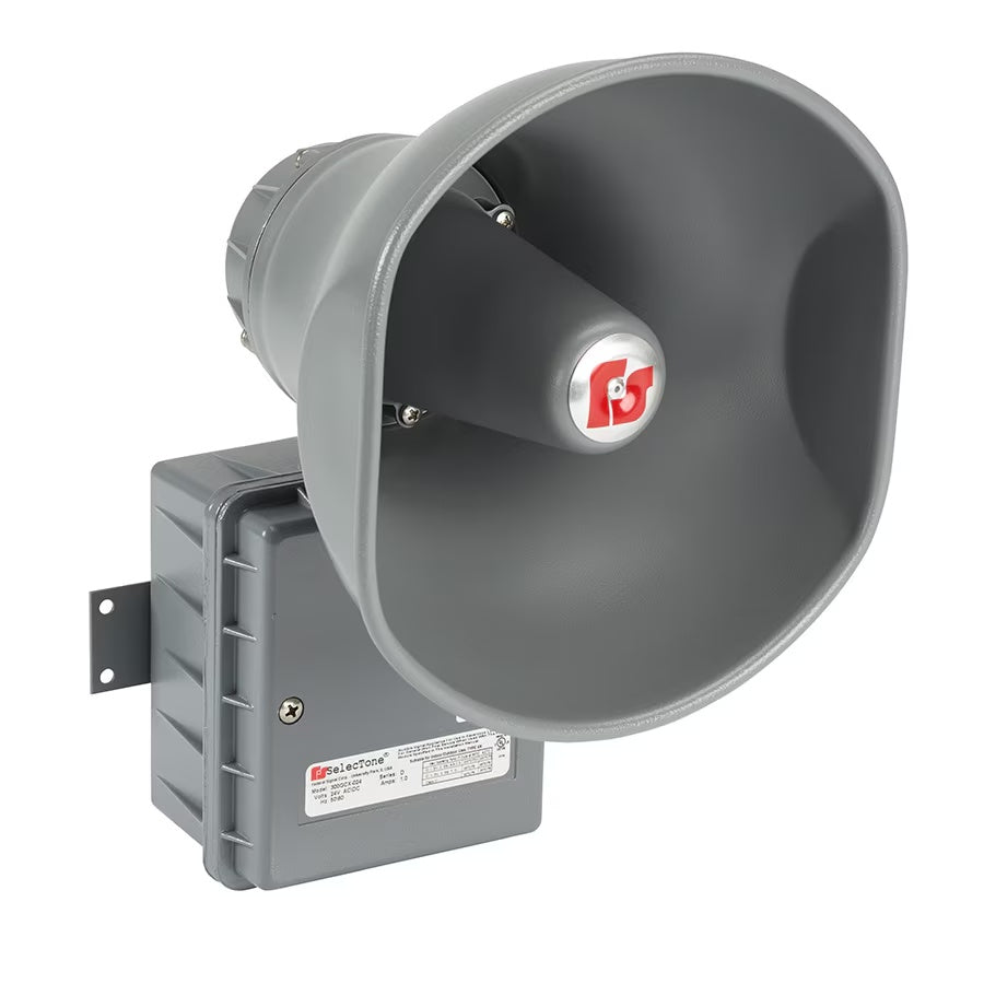 300GCX-240-CN SelecTone® Hazardous Location Zone Listed 15W Amplified Speakers Gray