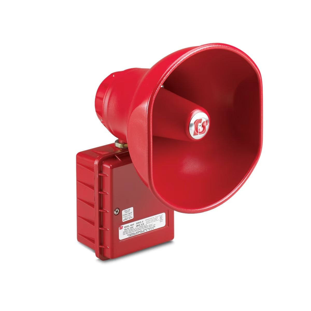 314GCX-024R and 314GCX 30W) SelecTone® Hazardous Location Amplified Speakers Red