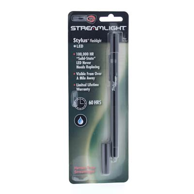 STR65018 Streamlight Stylus 11 Lumen AAAA Pen Light - Black