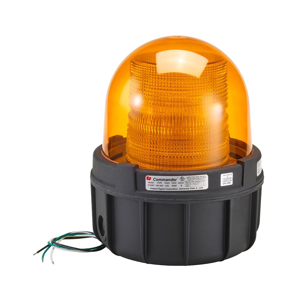 371DST-120A Commander® Double Strobe Hazardous Location Lights Amber