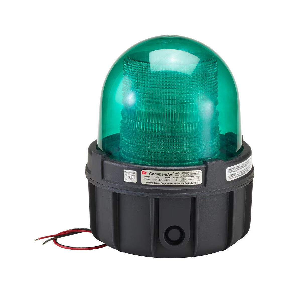 371DST-012-024G Commander® Double Strobe Hazardous Location Lights Green