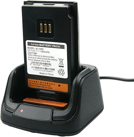 Hytera CH10A07 Charger for Hytera Radios and Batteries - Requires PS1014