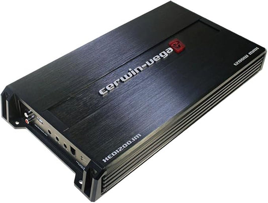 CERWIN VEGA XED1200.1M Class AB Monoblock Amplifier, 1200W Max