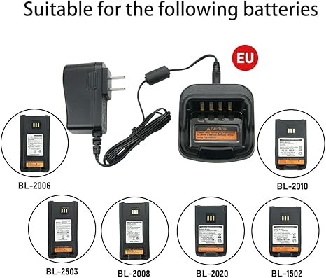 Hytera CH10A07 Charger for Hytera Radios and Batteries - Requires PS1014