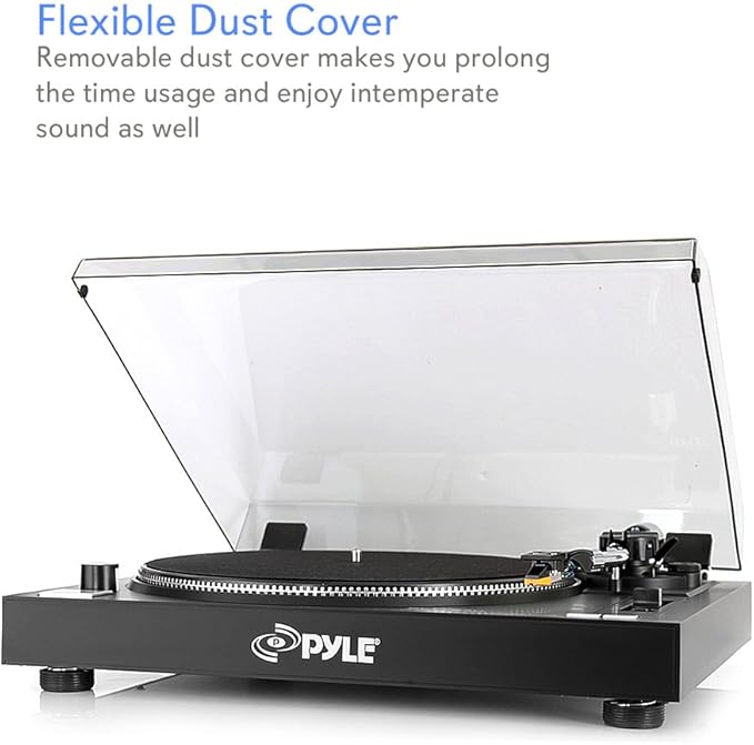 Belt Drive USB Turntable With Recording & Digital Software