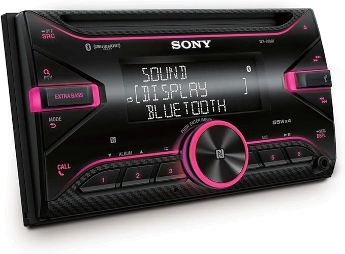 Sony WX920BT 2-DIN CD Receiver with Bluetooth