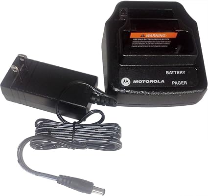 Motorola OEM Minitor V RLN5703 Drop-In AC Charger w/Back Slot for Spare Battery