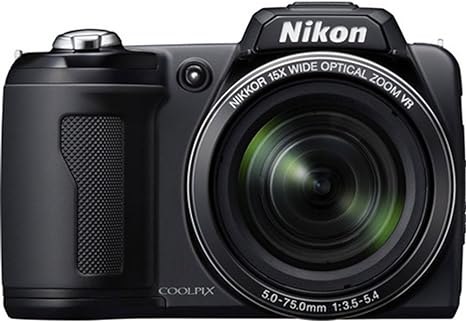 Nikon Coolpix L110 12.1MP Digital Camera with 15x Optical Vibration Reduction (VR) Zoom and 3.0-Inch LCD