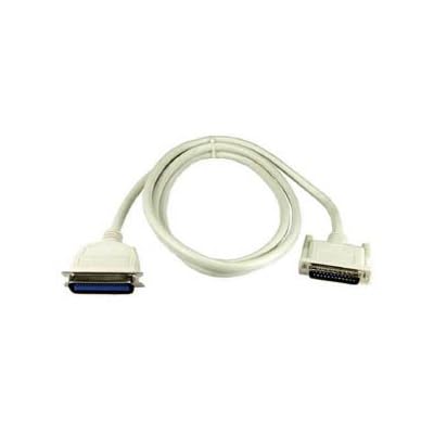 QVS 6FT IEEE 1284 BIDIRECTIONAL HIGH SPEED PARRALLEL CABLE DB25M/CEN36M