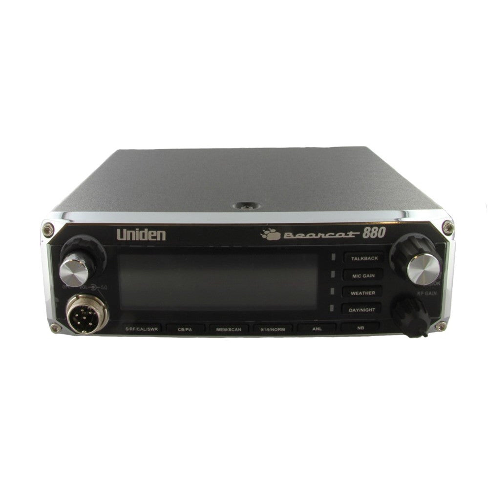 Uniden Bearcat 880 CB Radio with 7 Color Display Backlighting