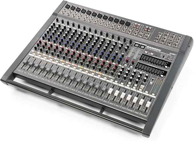 Samson TXM20 20 Channel Powered Mixer, 1000 Watts