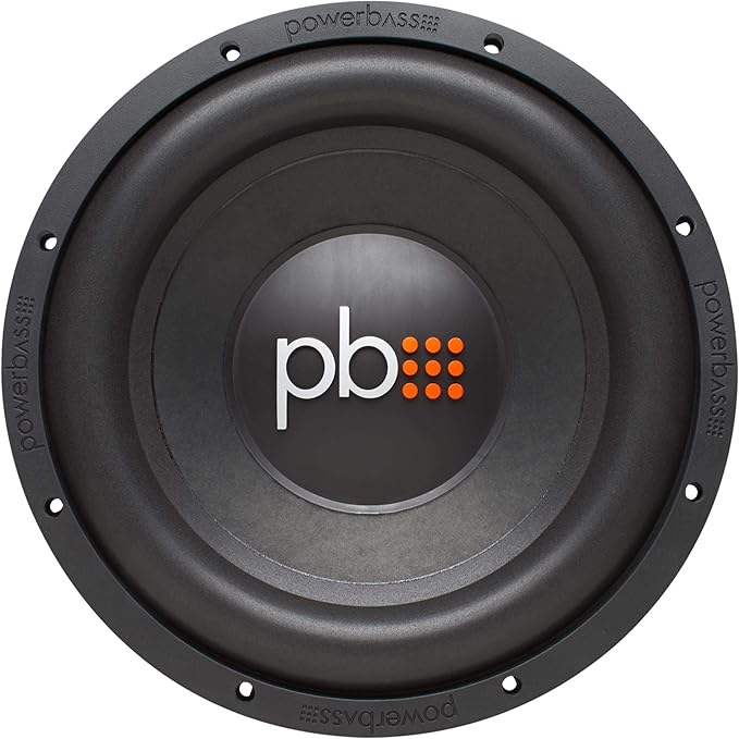 Powerbass S-1204D 12" Dual 4 Ω Subwoofer 600W Max (S1204D)