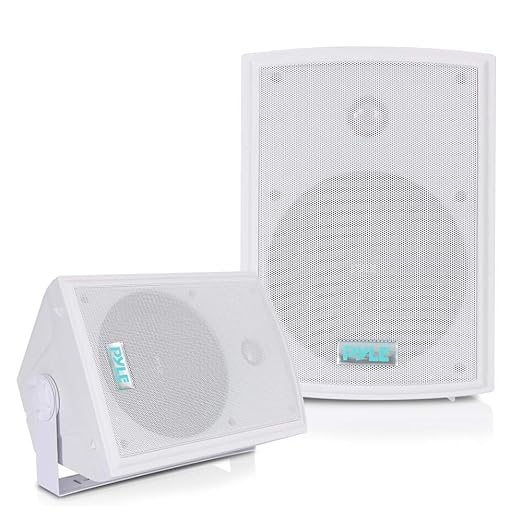 Pyle Home PDWR63 6.5-Inch Indoor/Outdoor Waterproof Speakers (Pair)