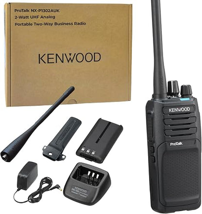 Kenwood PROTALK NX-P1302AUK TWO-WAY RADIO - 2W, 64C, ANALOG, UHF(450-520MHZ) - K01