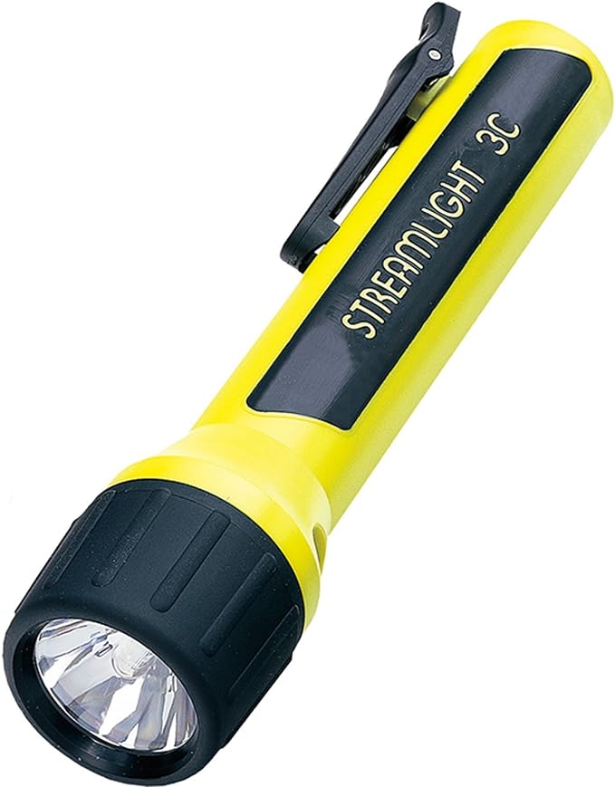 Streamlight 33202 ProPolymer 3 C-Cell 10-LED Flashlight, Yellow - 85 Lumens