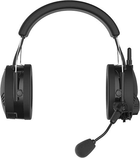 Sena Tufftalk-01 Black Earmuff Bluetooth Communication and Intercom Headset