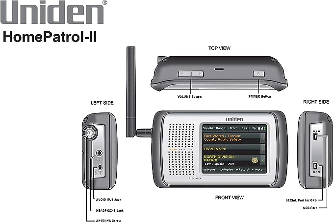 Uniden HomePatrol-2 Color