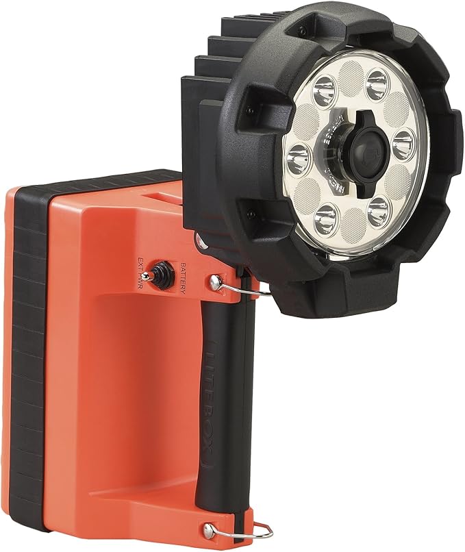 Streamlight 45661 E-Flood Litebox High Lumen Rechargeable Floodlight, Orange