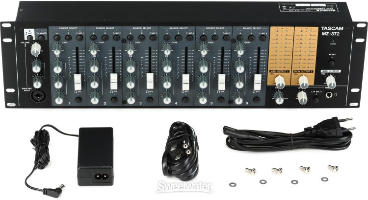 MZ-372
7-Channel Rackmount Multi-zone Mixer