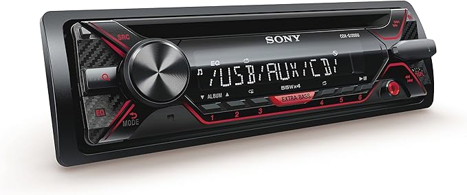 Sony CDX-G1200U 55Wx4ch max CD Receiver with USB and Aux Inputs