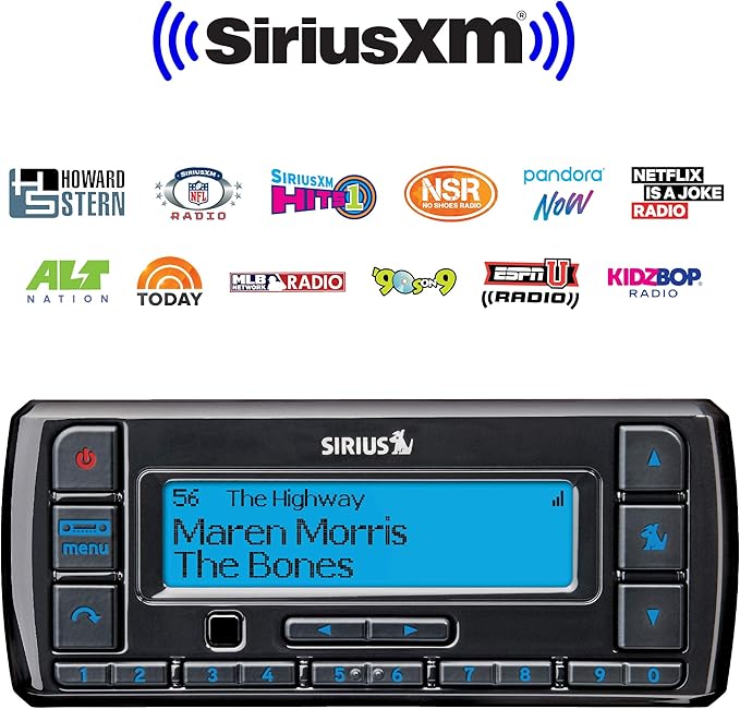 SiriusXM Stratus 7 Satellite Radio with Vehicle Kit