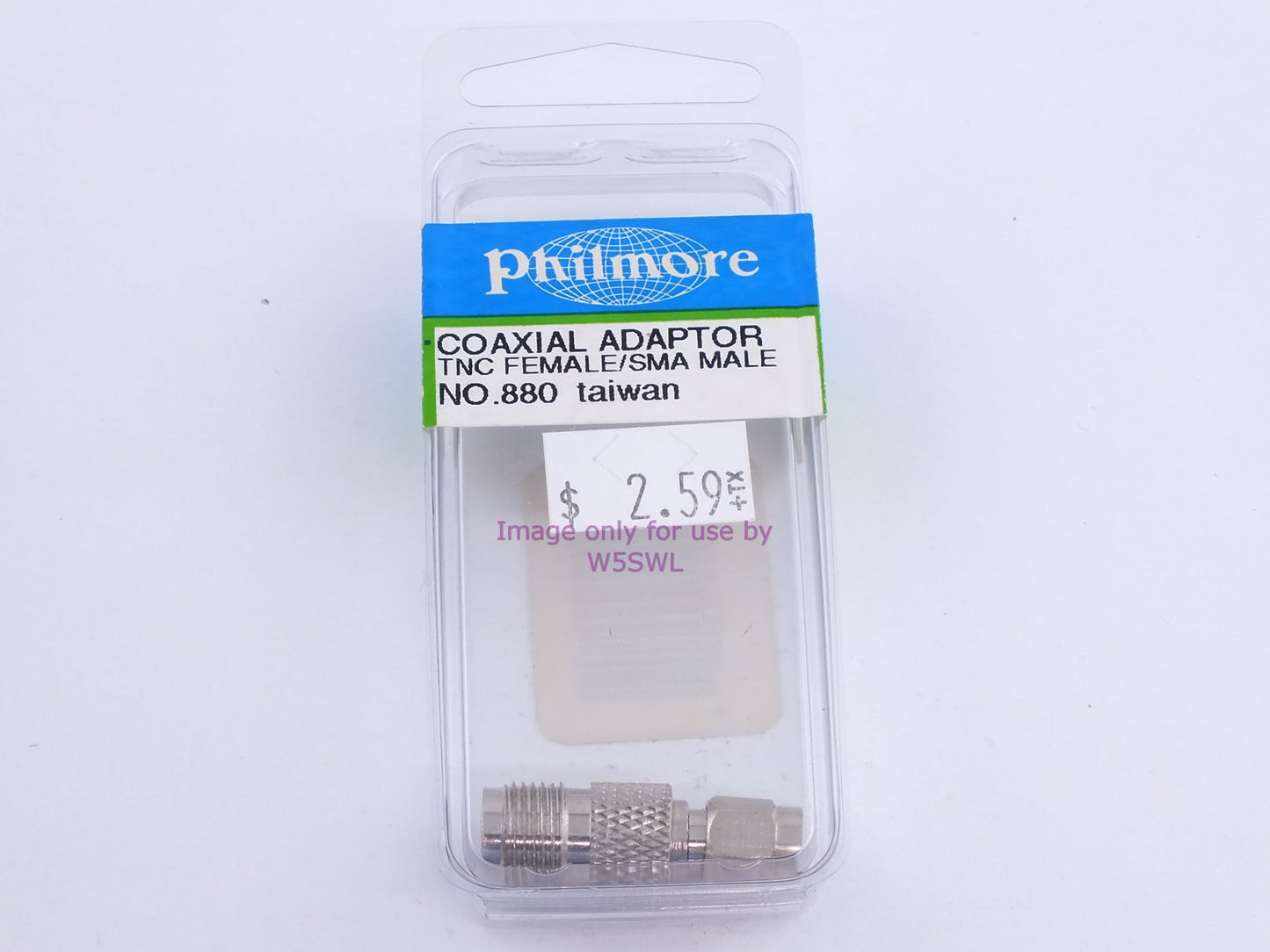 PHILMORE TNC Female to SMA Male Adapter