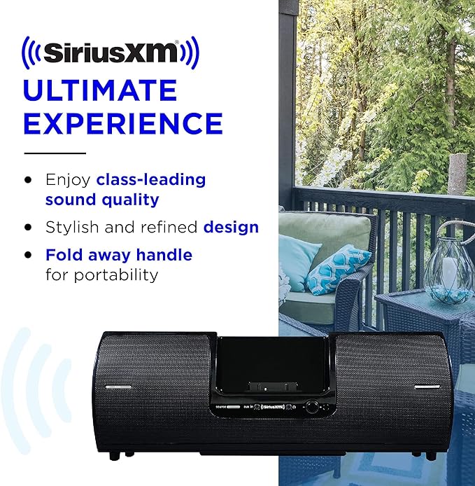 SiriusXM Portable Speaker Dock SD2