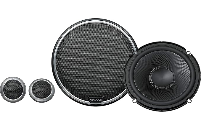 Kenwood Kfc-P709Ps 6.5-Inch Performance Series Component Speaker System