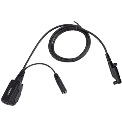 Hytera ACN-01  PTT & MIC Cable Only (for use with Receive-Only Earpiece) PD7, PD9 & PT5