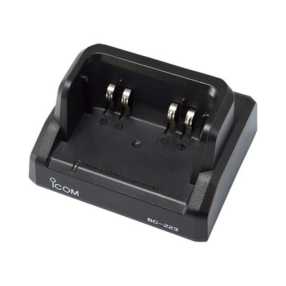 ICOM-BC123SA - Straight-angle AC adapter for rapid chargers; 100-240V with US style plug