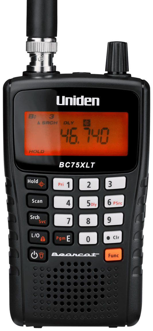 Uniden BC75XLT Handheld Analog Radio Scanner