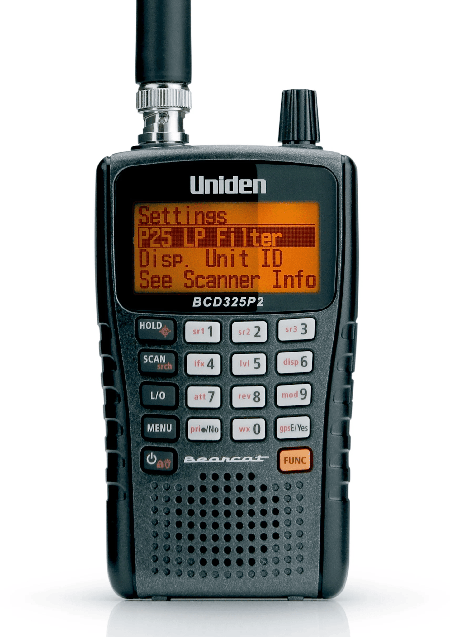 Uniden BCD325P2 Phase II Handheld Digital Police Scanner