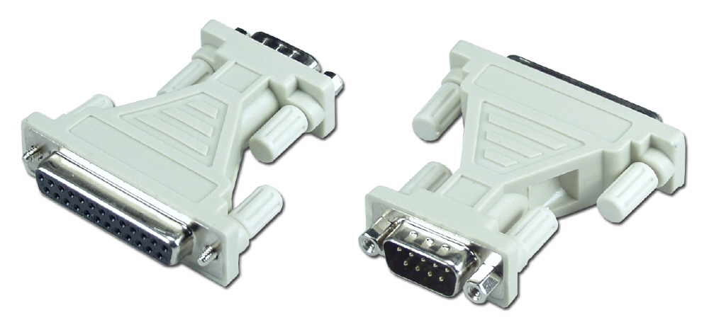 Serial DB9 Male to DB25 Female Adaptor