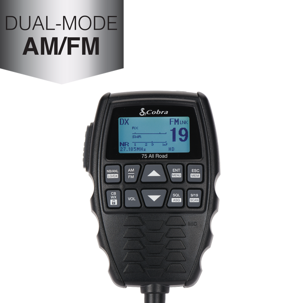 Cobra 75 All Road BAJA AM/FM Recreational CB