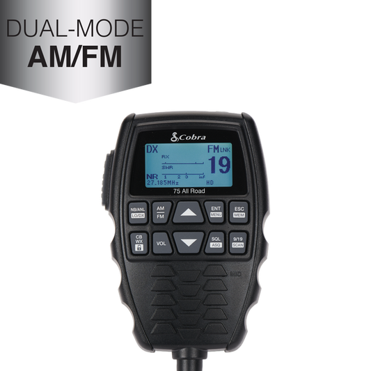 Cobra 75 All Road BAJA AM/FM Recreational CB