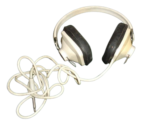 Kenwood HS4 8 Ohm White Headphones For Radio Communication