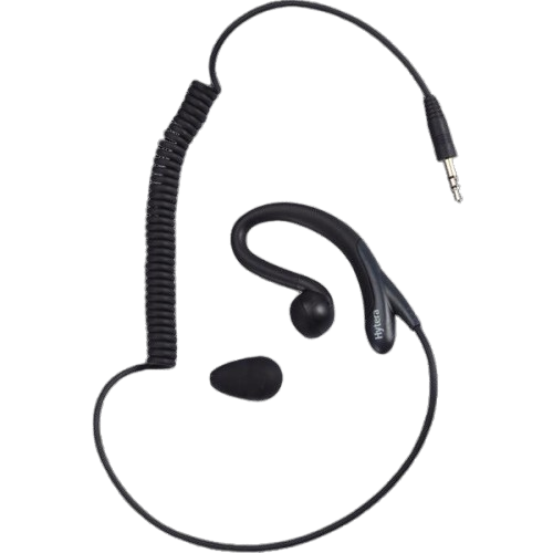 Hytera EH-01 Receive-Only C-style Earpiece used with ACN-01 ACN-02 ACN-02P ACM-01 ACS-01 ACN-05