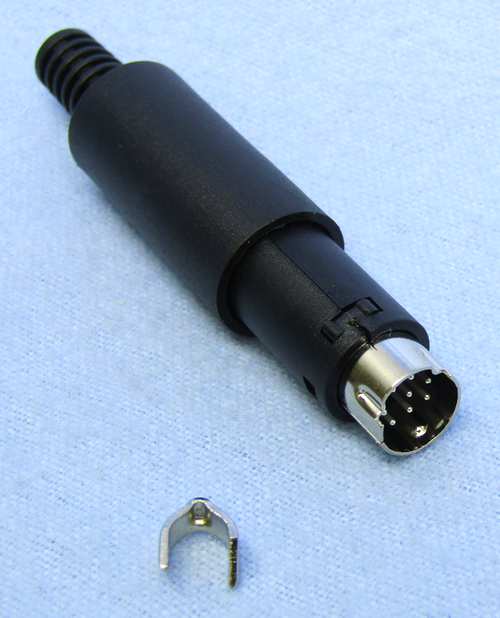 Philmore EMA8, 8 Pin Inline Male Mini DIN Connector