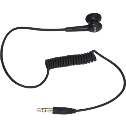 Hytera ES-01 Receive-Only Earbud used with ACN-01 ACN-02 ACN-02P ACM-01 ACS-01 ACN-05