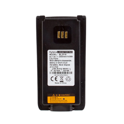 Hytera BL2016 Battery 2000mAh Li-ion Battery PD982i