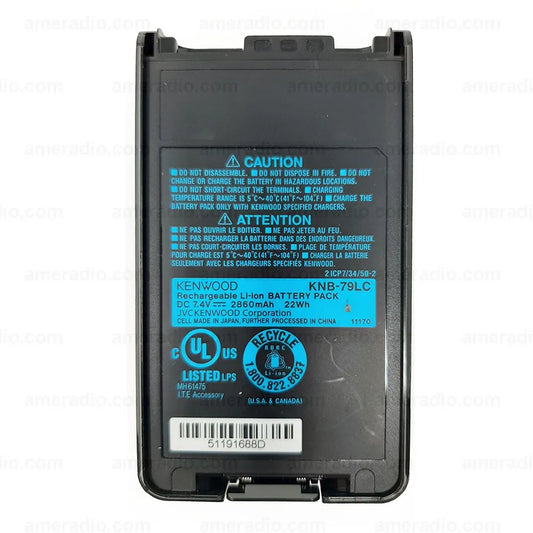Kenwood KNB-79LCM 2860mAh Intrinsically Safe Battery Pack