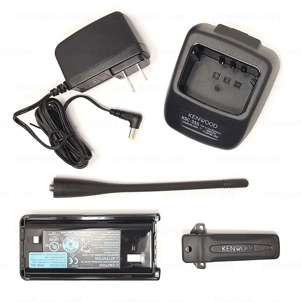 Kenwood NX-1300 AUK5 5-Watt 260 Channel 400-470MHz UHF Analog Radio With LCD and Standard Keypad