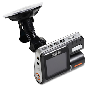 Top Dawg Electronics (TDCAMDUAL) - Dual Camera DVR Dash Cam, 2.0in LCD Screen