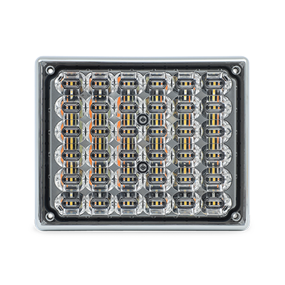 Soundoff Signal PMP9BZL01C Chrome Single Bezel (Includes Gasket) For Use With Mpower® 9X7 Screw Or Stud Mount Lights