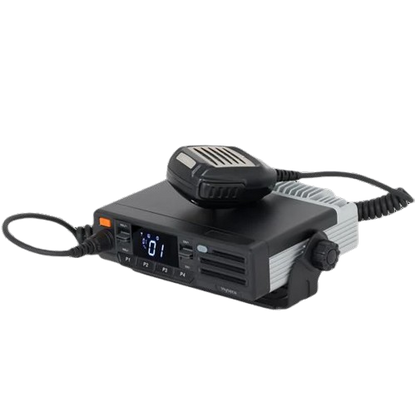Hytera MD612i-V1 DMR Mobile VHF 136-174MHZ 45W DMR Tier II and analogue conventional mode No BT or GPS Roaming Active